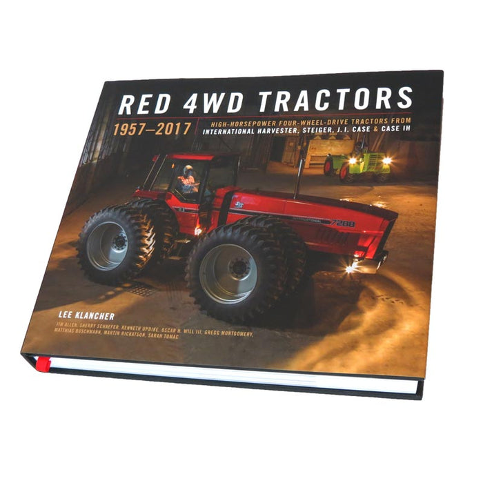 RED 4WD Tractors 1957-2017 High-Horsepower IH, Steiger, J. I. Case & Case IH 384 Page Hardcover Book
