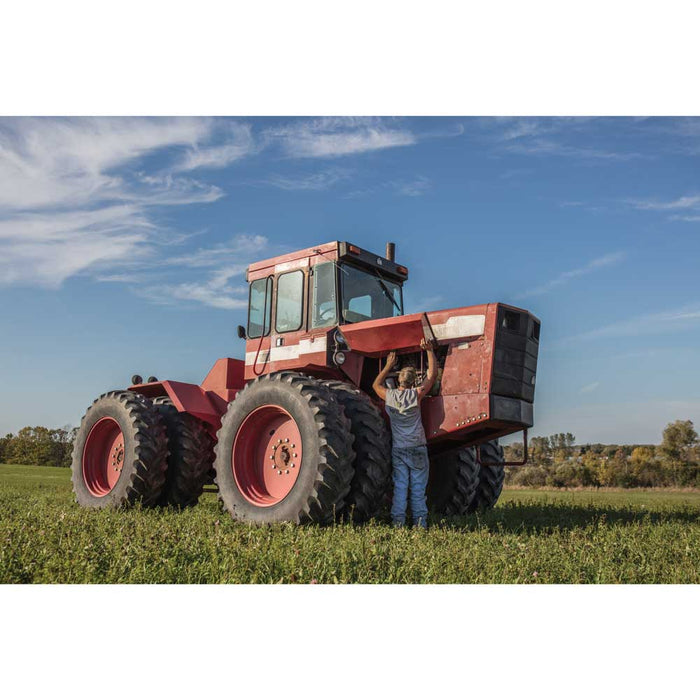 RED 4WD Tractors 1957-2017 High-Horsepower IH, Steiger, J. I. Case & Case IH 384 Page Hardcover Book