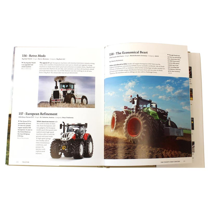 Trade Edition Green Cover Tractor Book by Lee Klancher