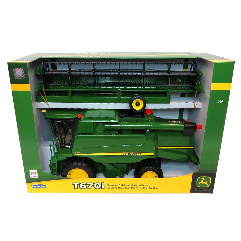 1/16 John Deere T670i Combine by Bruder — Outback Toys