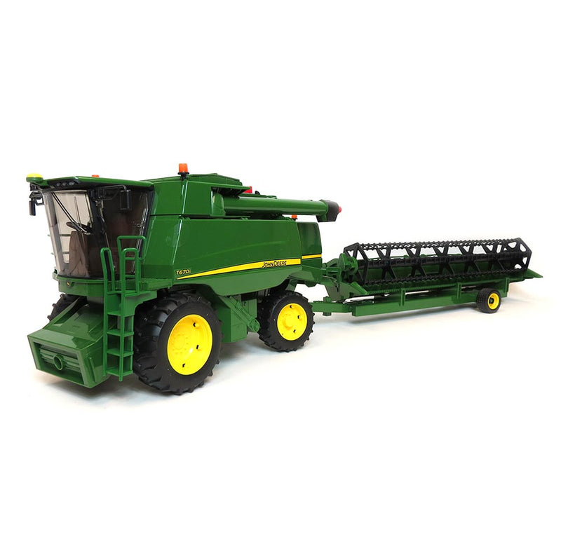 (B&D) 1/16 John Deere Bruder Combine T670I - Damaged Box