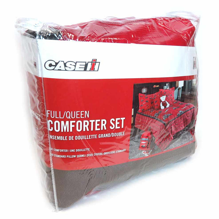 FULL/Queen Size Case IH Comforter with 2 Pillow Shams