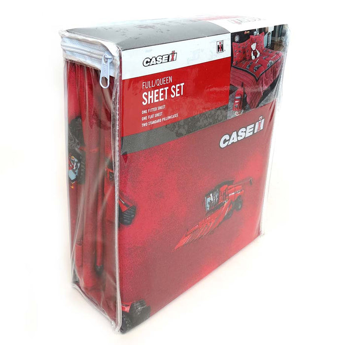 FULL/Queen Size Case IH Sheet Set