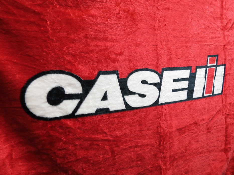 Case IH 50in x 70in Soft Micro Raschel Throw Blanket