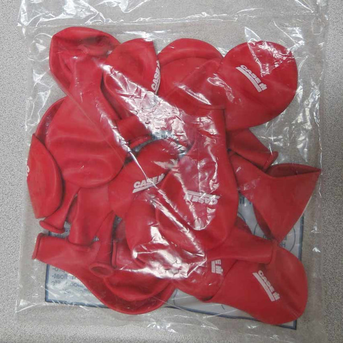 25 Pack of RED Case IH 9 Inch Balloons