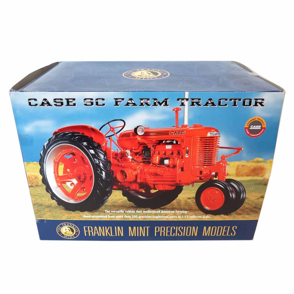 1/12 Case SC Tractor, Franklin Mint Precision Models #6 — Outback Toys
