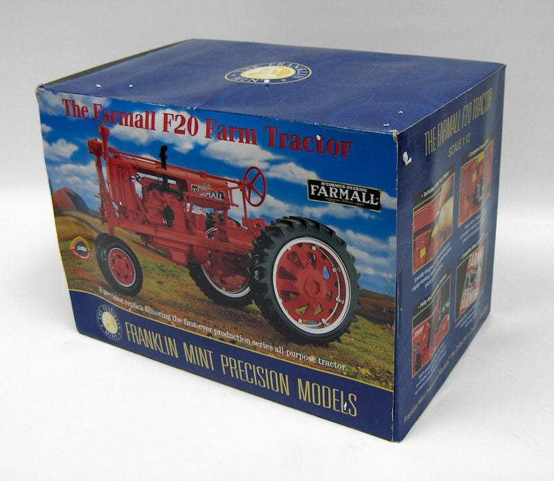 1/12 Franklin Mint #5 IH Farmall F-20 Narrow Front on Rubber Tires