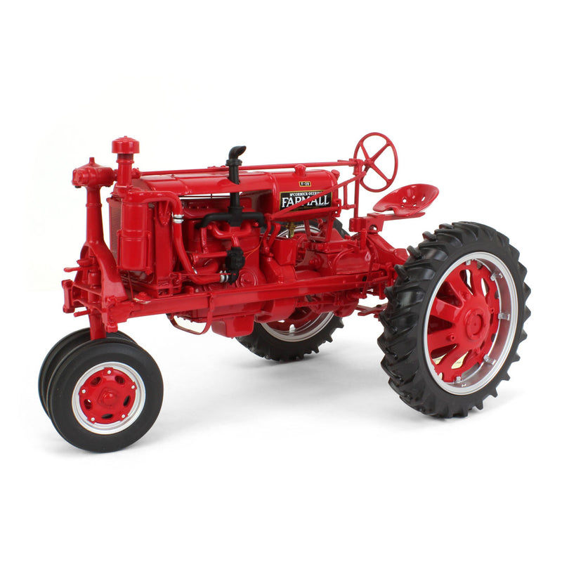 (B&D) 1/12 IH McCormick-Deering Farmall F-20 Narrow Front on Rubber Tires, Franklin Mint #5 - Damaged Item, No Box