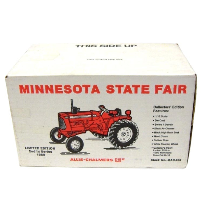 1/16 Allis Chalmers D-15 Series II, 1989  Minnesota State Fair, 2nd in Series