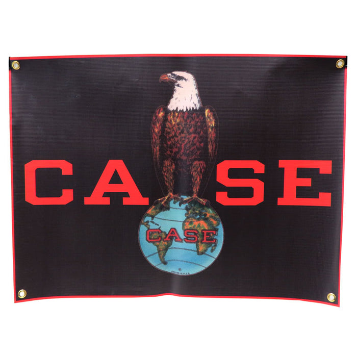 Iconic Case Old Abe Vintage Vinyl Banner, 29.5" x 22"