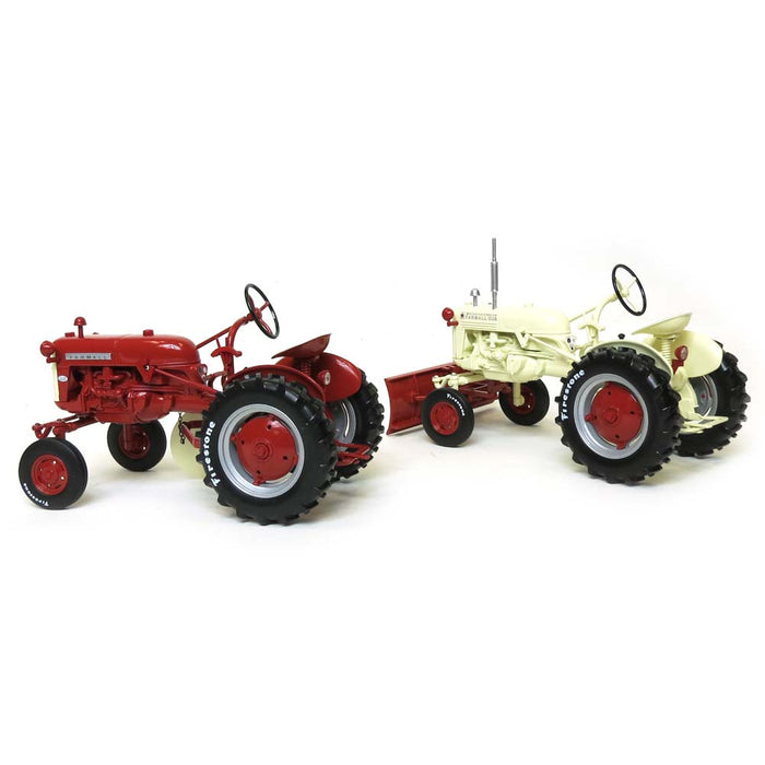 Set of (2) 1/16 IH McCormick Farmall Cubs with Firestone Tires