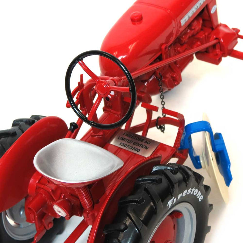 Set of (2) 1/16 IH McCormick Farmall Cubs with Firestone Tires