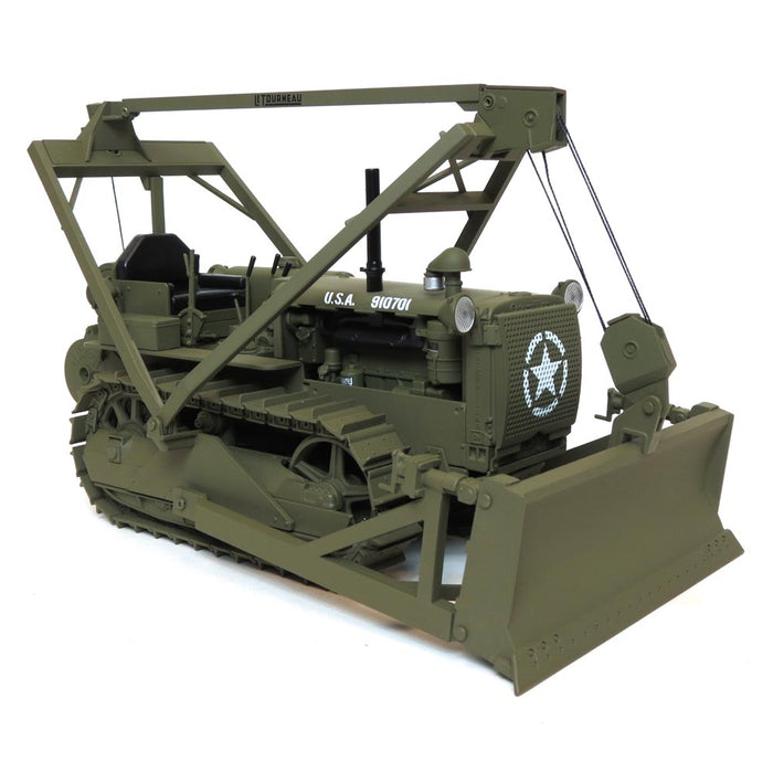 1/16 Limited Edition Caterpillar D4 2T Crawler with Le Tourneau Blade, USA Military