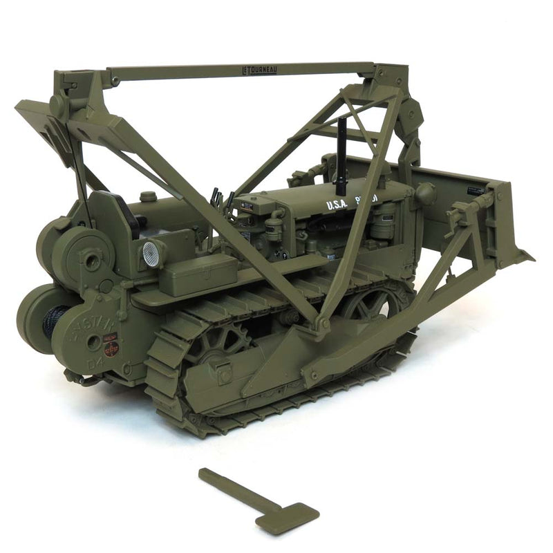 1/16 Caterpillar D4 2T Series Crawler with Le Tourneau Blade and Winch, USA Military, Limited Edition by SpecCast