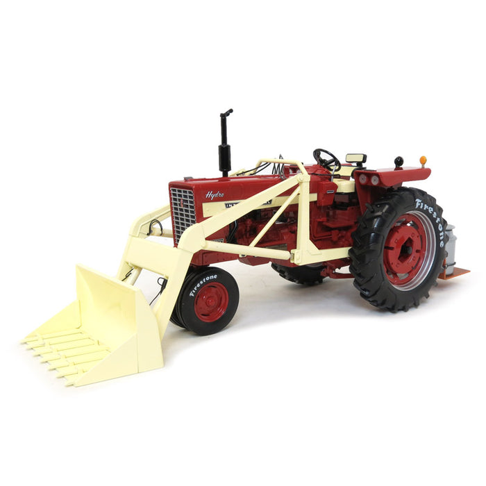 1/16 IH Farmall 544 Hydro with Loader & Milk Can Platform, 2018 Firestone Series