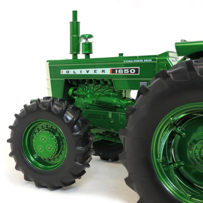 GREEN Chrome - 1/16 Oliver 1650 with MFD, 2017 Toy Tractor Times 1 of 12