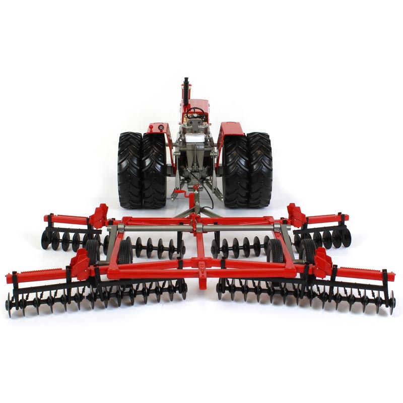 1/16 Massey Ferguson 1150 Diesel Tractor with Duals and Pull Disc Attachment, Firestone Series