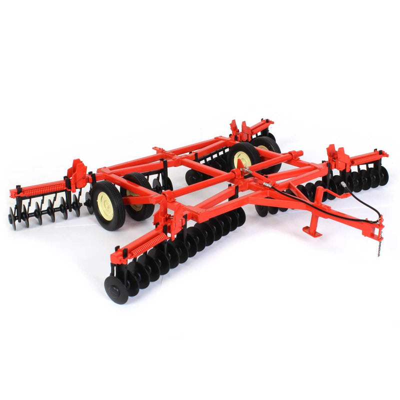 1/16 Orange Folding Diecast Wing Disc Harrow by SpecCast