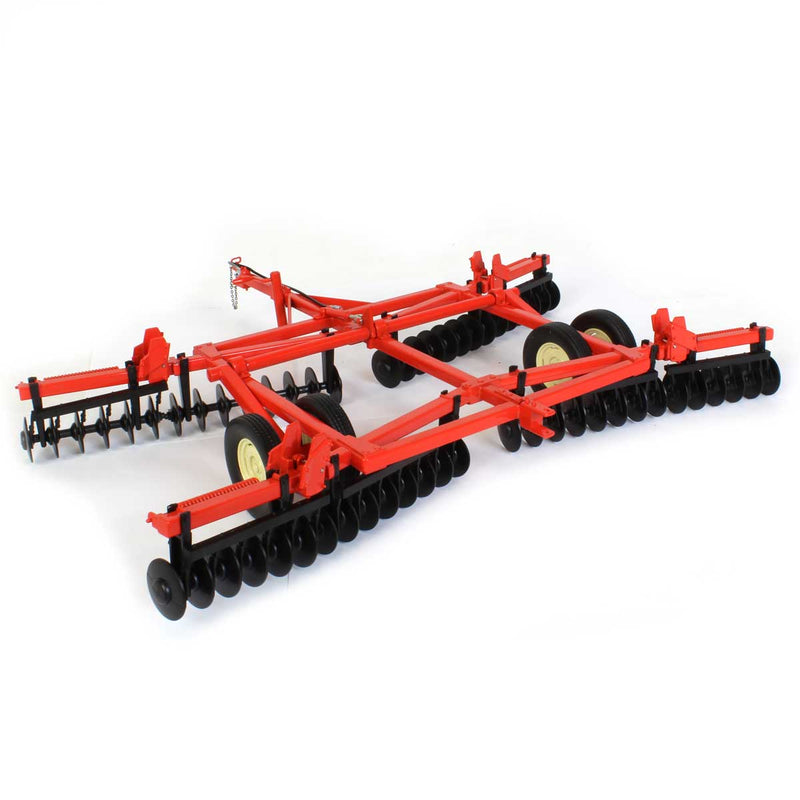 1/16 Orange Folding Diecast Wing Disc Harrow by SpecCast