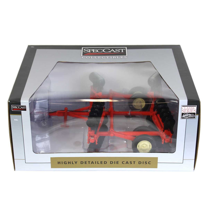 1/16 Orange Folding Diecast Wing Disc Harrow by SpecCast