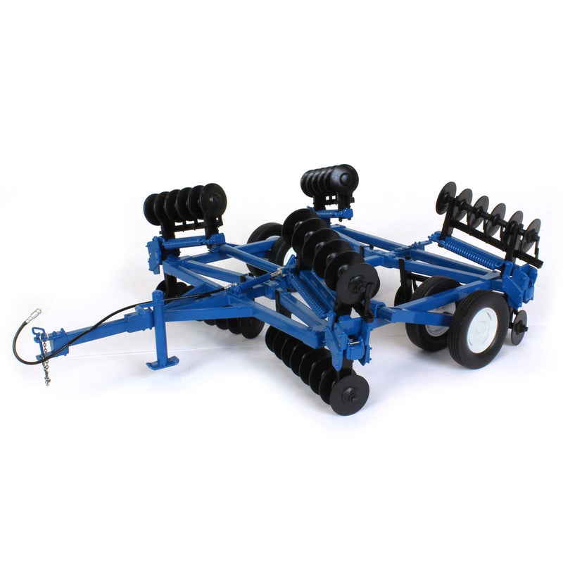 1/16 Blue Folding Wing Disc Harrow by SpecCast