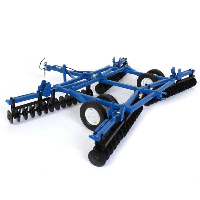 1/16 Blue Folding Wing Disc Harrow by SpecCast