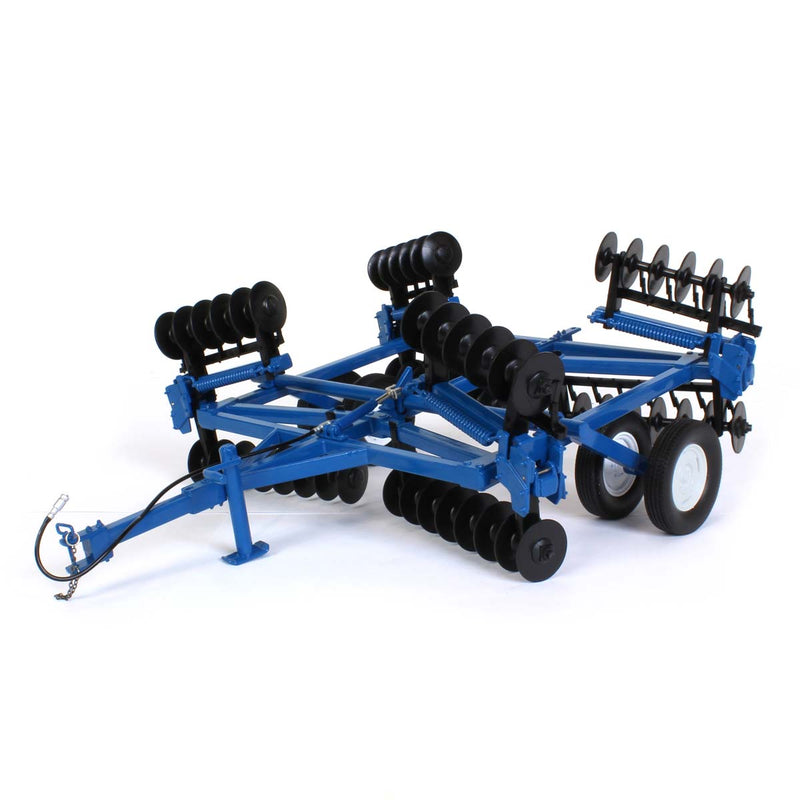 1/16 Blue Folding Wing Disc Harrow by SpecCast
