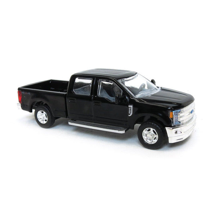 1/64 Ford F-350 Crew Cab, Standard 6ft bed, Black, by SpecCast