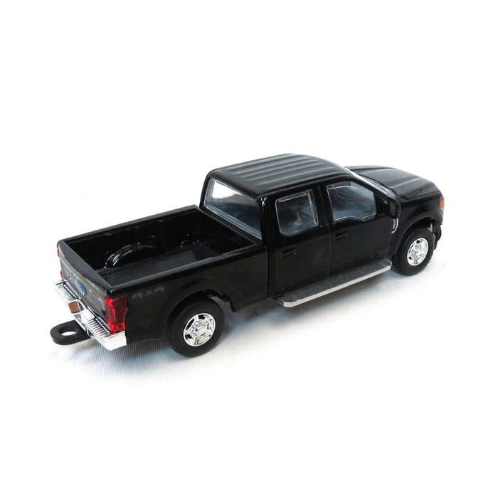 1/64 Ford F-350 Crew Cab, Standard 6ft bed, Black, by SpecCast