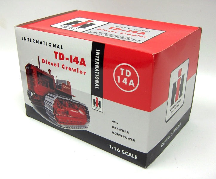 1/16 International TD-14A Diesel Crawler w/ Steel Tracks, 2002 National Toy Truck 'N Construction Show