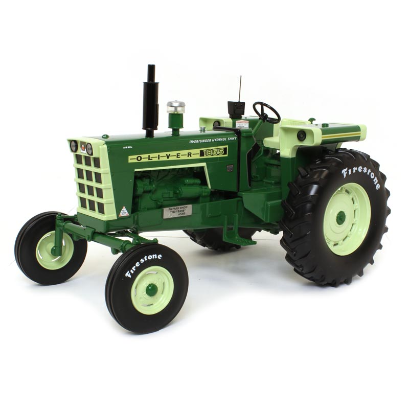 1/16 Oliver 1855 Diesel Wide Front Tractor with Firestone Tires by SpecCast, 2019 PA Farm Show Limited Edition