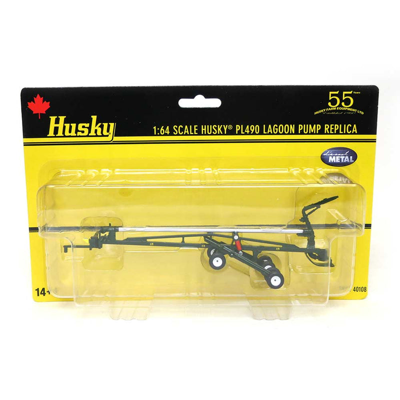 1/64 Husky PL490 Lagoon Manure Pump with Wheels by Die-Cast Promotions (DCP)