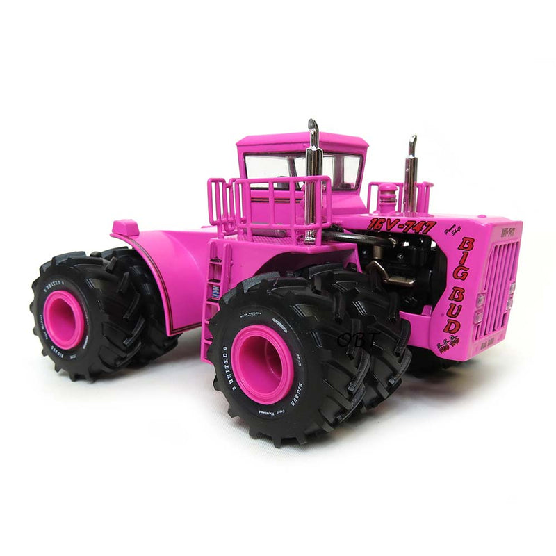 Pink Chase Unit ~ 1/64 Big Bud 747 Silver Series 1100 HP Tractor