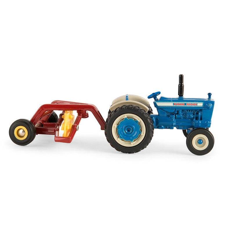 1/64 Ford 5000 Tractor with Hay Rake by ERTL