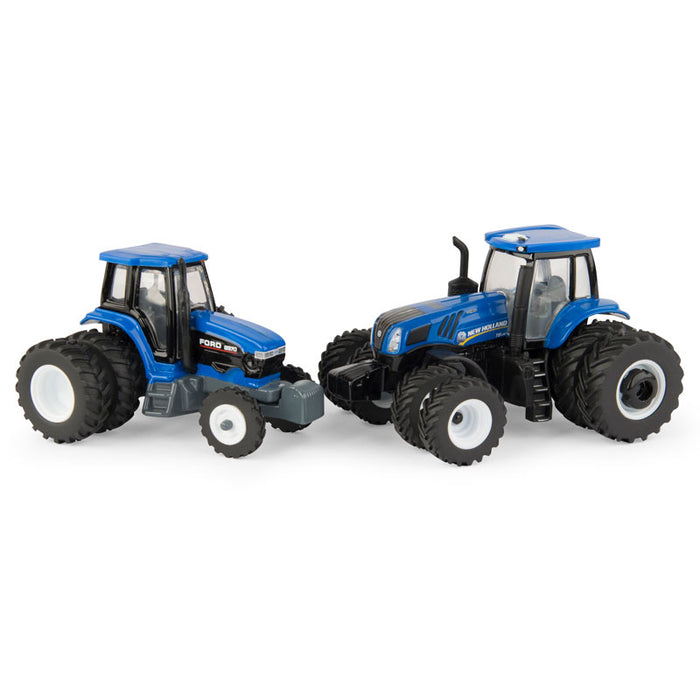 1/64 Limited Edition 2018 Winter Farm Show New Holland T8.435 & Ford 8970 2 Piece Set