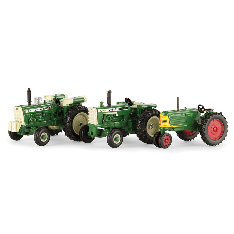 1/64 Oliver 3 Piece Historical Vintage Tractor Set by ERTL