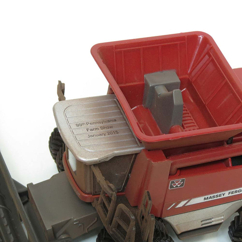 Dusty Version ~ 1/64 Massey Ferguson 9795 Combine, 2015 PA Farm Show by ERTL