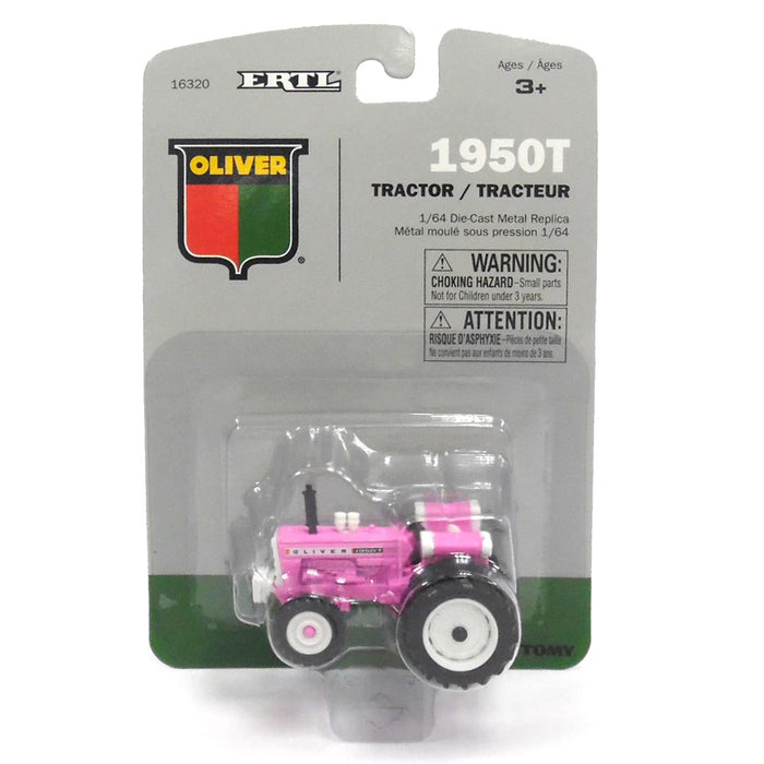 1/64 Pink Oliver 1950T Tractor by ERTL