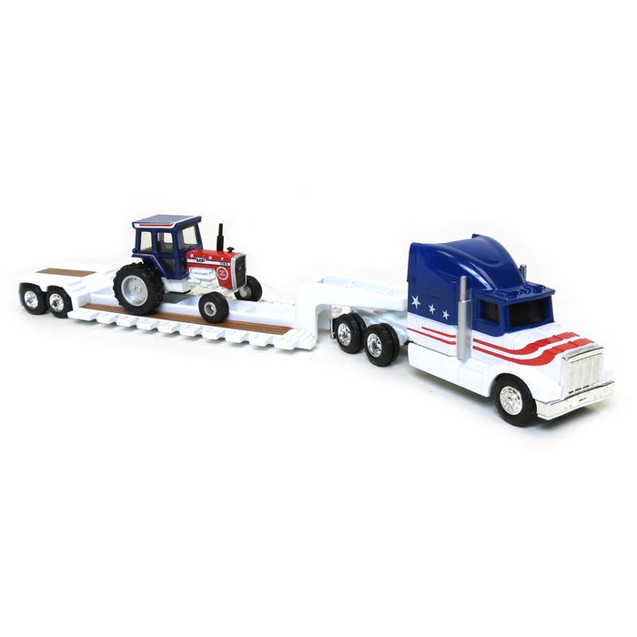 1/64 "Spirit of 76" Edition Semi with Massey Ferguson 1155 Tractor