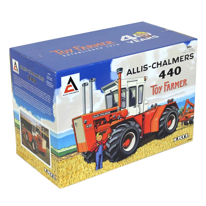 1/16 Allis Chalmers 440 4WD Tractor by ERTL, Toy Farmer 40th Anniversary