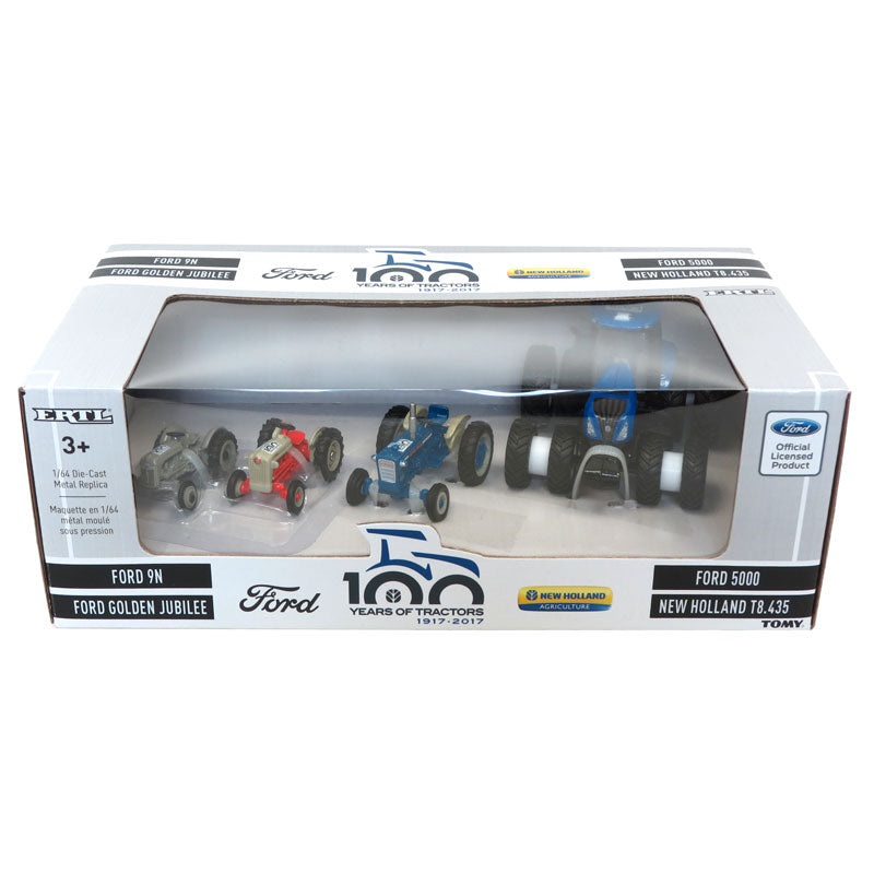 1/64 Limited Edition Ford 100th Anniv. Set w/ 9N, Golden Jubilee, 5000 & NH T8.435