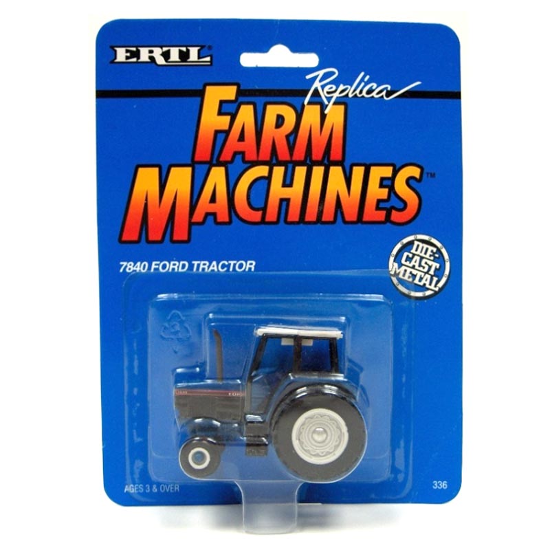 1/64 Ford 7840 2WD Tractor with Cab by ERTL