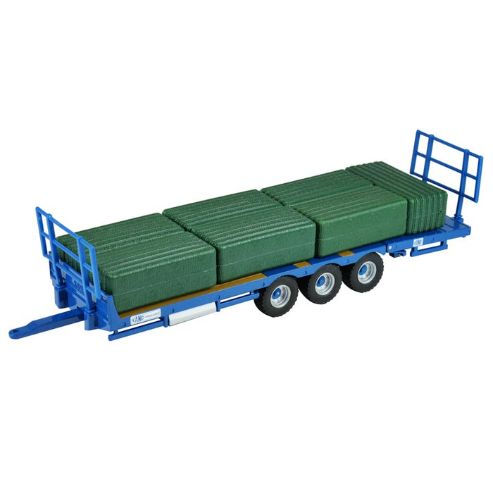 1/32 Kane Die Cast Large Bale Trailer with 7 Bales