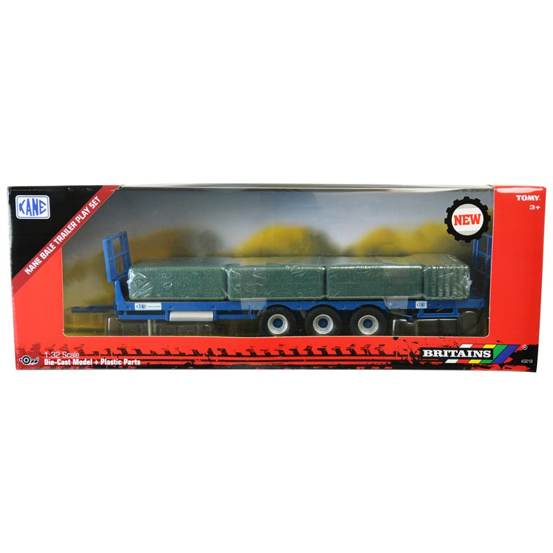1/32 Kane Die Cast Large Bale Trailer with 7 Bales