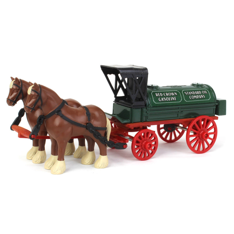 Horses Pulling Standard Oil Red Crown Tank Wagon Bank, Amoco by ERTL