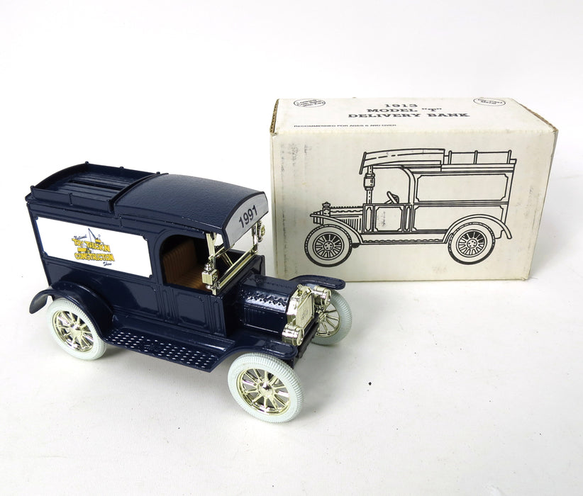1/25 1913 Ford Model T Delivery Bank, 1991 National Toy Truck N Construction Show