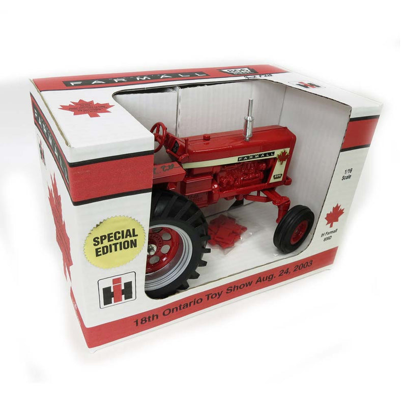 1/16 Limited 2003 Ontario Farm Toys Show IH Farmall 806 Wide Diesel Signed by Joseph Ertl