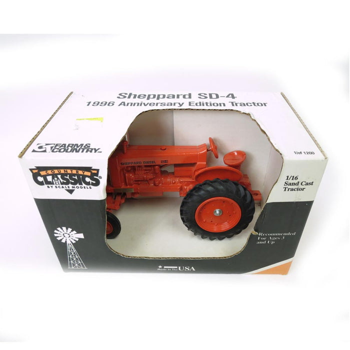 1/16 Sheppard SD-4 Diesel, Wide Front Tractor, 1996 Anniversary Edition