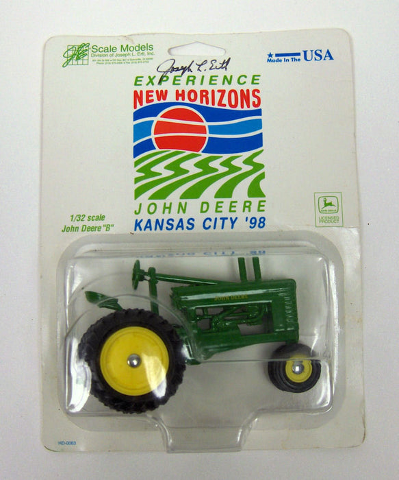 1/32 John Deere Unstyled B Tractor, Kansas City 1998