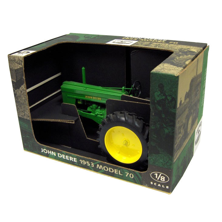 1/8 John Deere 70 Narrow Front Diecast Tractor, Made in the USA